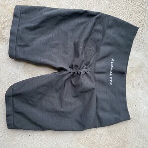 Alphalete Charcoal Biker Shorts
